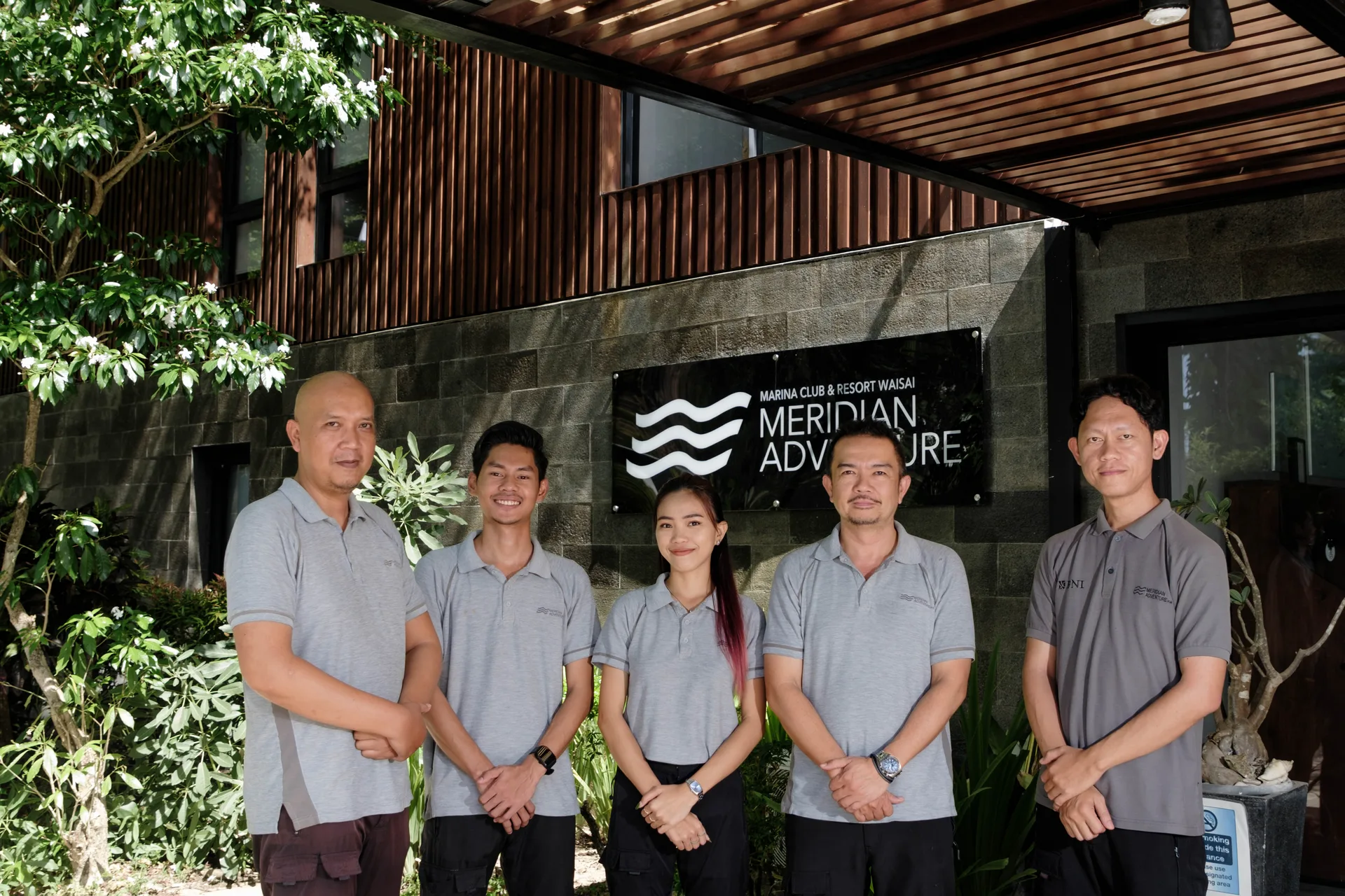 Meridian Adventure Dive resort team